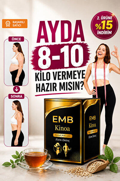 emb Özel formül Form Bitkisel detox Kinoa Çayı 30’ Lu iyi