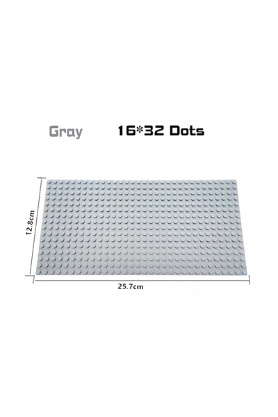 choice2 16X32 Gray 32x32x16x16 Dots Classic Base Plates MOC DIY Plastic Brick...