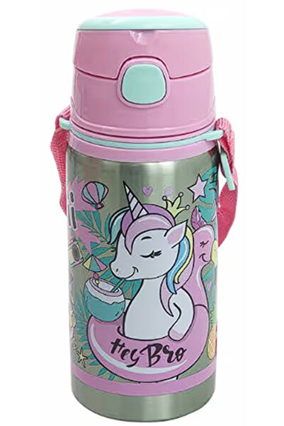 UNICORN LİSANSLI ÇELİK MATARA