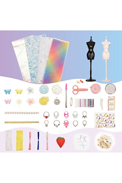 Choice JAFZ-2 piece set DIY Doll Clothes Craft Kit - Creative Gift for Kids, ...