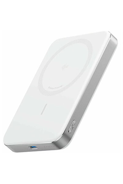 Anker POWER BANK "MagGo" 10.000 mAh, μαγνητικό, ασύρματο, 276 γρ., λευκό, "A1...