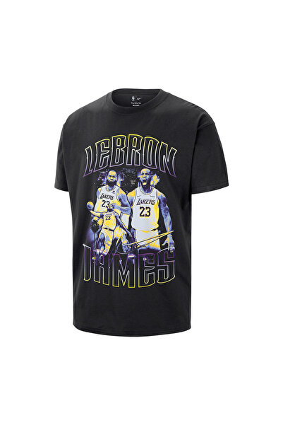Nike LAL M NK COURTSIDE TEE II7126-010 Μαύρο