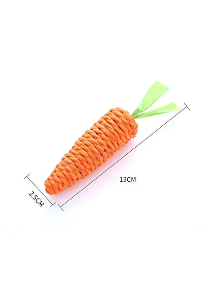 Choice 13CM Cat Toys Simulation Carrot Sounding Pet Toys For Kitten Dogs Sisa...