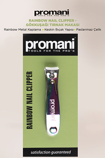 Promani Rainbow Nail Clipper - Gökkuşağı Tırnak Makası