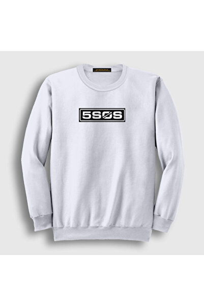 Presmono Unisex bela majica 5 Seconds Of Summer 78638tt