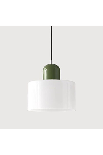 Choice Warm White White on green Nordic Modern Glass Bedroom Bedside Long Lin...