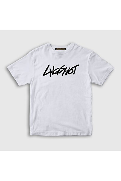 Presmono Unisex dečija majica sa belim logotipom K-Pop Lngshot 617869tt