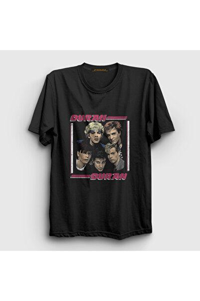Presmono Unisex Black Band Duran Duran T-Shirt 580700Tt