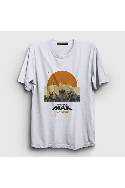 Presmono Unisex film Immortan Joe Mad Max T-shirt - White Armada 483971tt