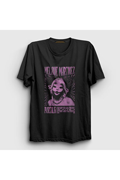 Presmono Melanie Martinez Unisex Crna T-shirt - Portals 471603tt