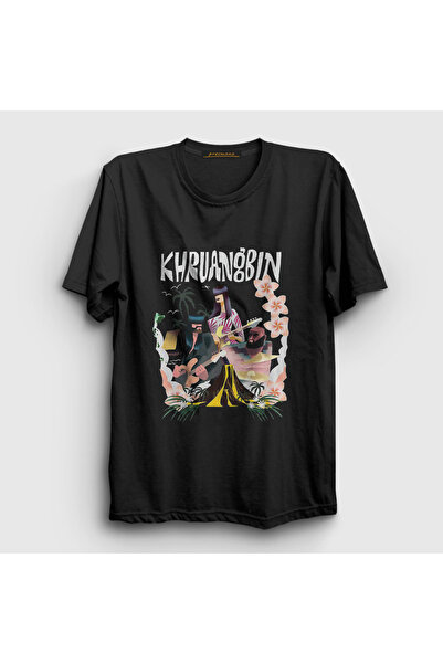 Presmono Unisex Black Poster Laura Lee Khruangbin T-Shirt 556742Tt
