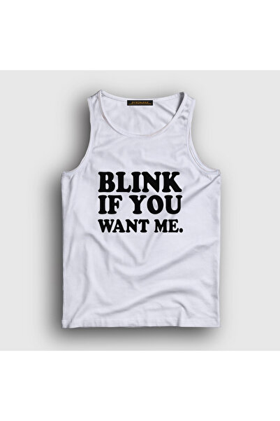 Presmono Unisex alb Blink If You Want Me Eastbound And Down Tricou 570873tt