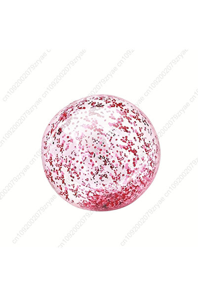 Choice1 rose golden 1pc Inflatable Beach Ball PVC Sequin Bal Summer Beach Swi...