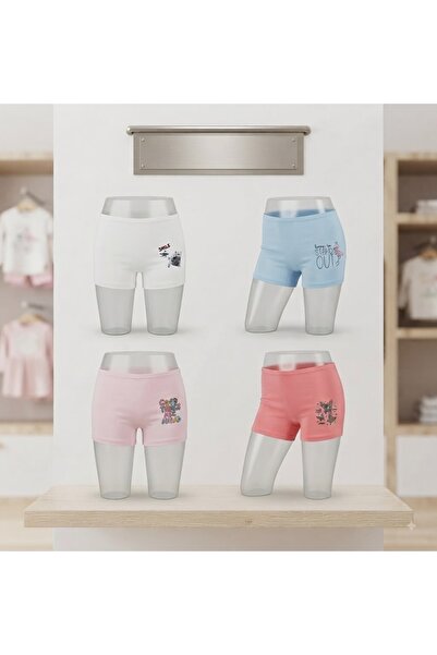 Bestway ve Diğeri Girls' Underwear 4-Pack