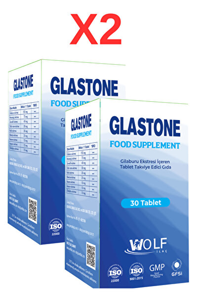 Glastone X2- Gilaburu İçeren Takviye Edici Gıda