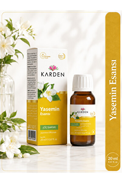 Karden Jasmine Essence 20 ml - 100% Pure and Intensely Concentrated Aromatic ...
