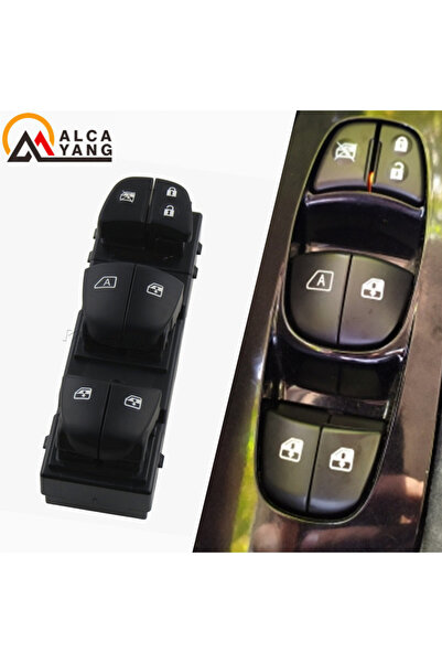 choice2 Front left Orange Lamp Auto Power Window Switch, Main/Single/Front Ri...