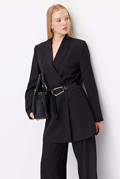 PAULMARK Women's Double Breasted Closure Jacket