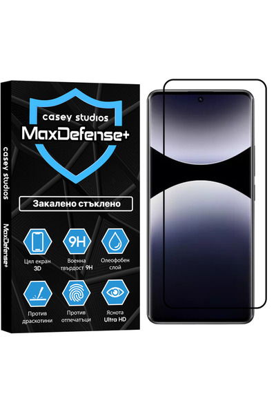Casey Studios Glass protector Xiaomi Redmi Note 14 Pro+, 3D full coverage, sc...