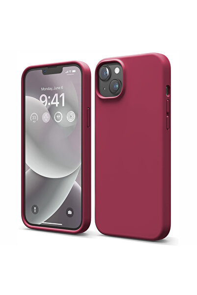 Casey Studios Silicone case iPhone 14 Plus, with microfiber, thin, protective...