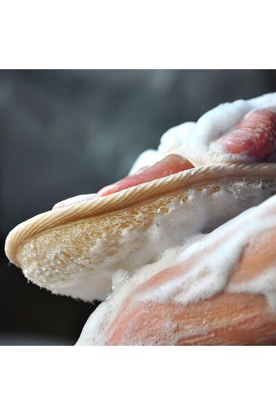 Choice Loofah Natural Loofah Bath Exfoliating Scrub Sponge Body Scrubber Exfo...
