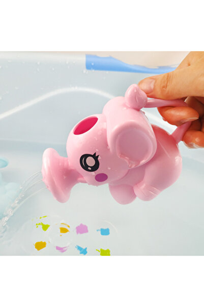 Choice Pink Elephant Baby Bath Toy, Bathing Cute Swimming Water Spraying Clou...