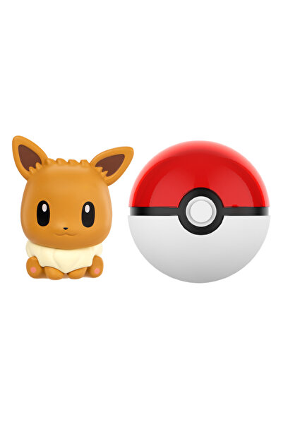 Choice6 EEVEE Anime Pokemon PokeBall Mini Doll Action Figures Pikachu Charman...