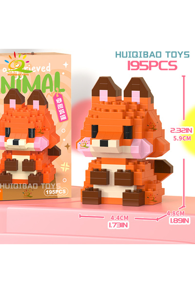 Choice7 05 WITH BOX HUIQIBAO MINI Cute Pet Animal Penguin Model Building Bloc...