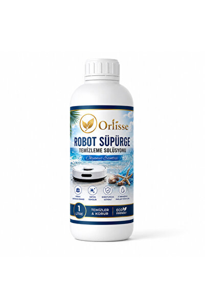 Orlisse Okyanus Esintisi Robot Süpürge Solüsyonu 1 Litre –Hijyen ve Parlaklık Sağlayan Özel Formül