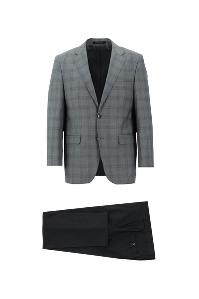 Abdullah Kiğılı 4 Drop Relaxed Fit Comfortable Cut Wool Combination Suit
