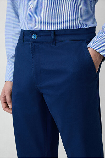 Kigili Regular Fit Standart Kesim Likralı Esnek Yandan Cep Kanvas / Chino Pantolon