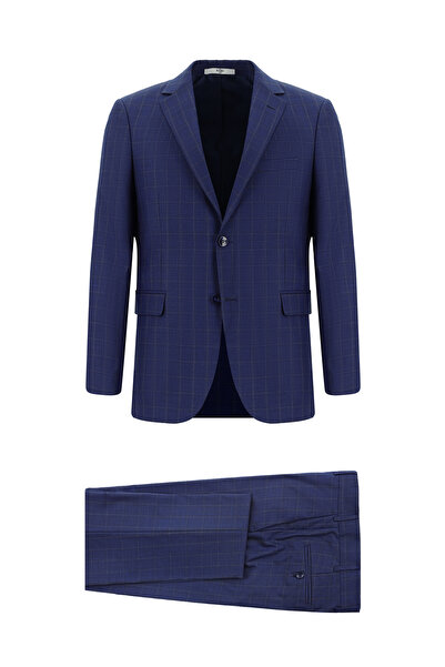Kiğılı 6 Drop Regular Fit Standard Cut Plaid Suit