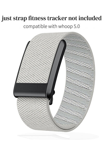 Houmt Stretchy Nylon Band Compatible with WHOOP 5.0 Soft Breathable & Adjusta...