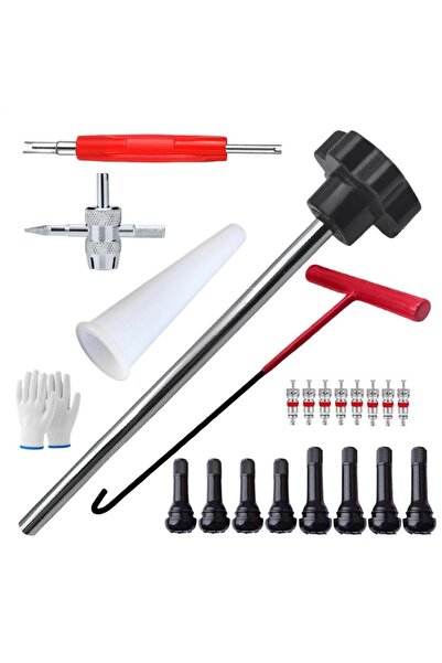 Choice5 23pcs 3/13/23/30pcs Car Valve Stem Tool Tire Valve Stem Puller Auto T...