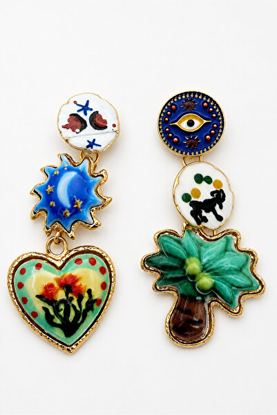 Haziran Accessory, Zra Dangle Earrings