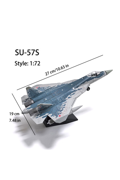 Choice SU-57S 1 Piece DIY Puzzle Building Blocks Military Model Assemble Coll...
