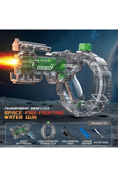 Choice4 green-2 Electric Water Guns For Adults Powerful Automatic Water Sucti...