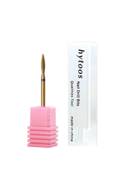 Choice13 210-M HYTOOS Cuticle Clean Nail Drill Bit, Titanium Russian Nail Bit...