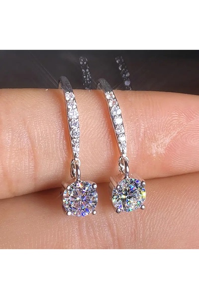 Choice E2392 Huitan Classic Women's Earrings with Sparkling Cubic Zirconia Si...