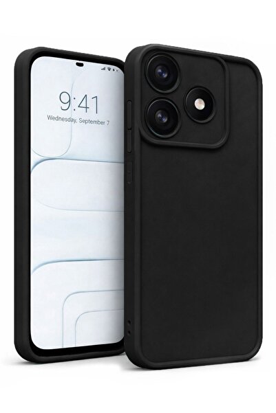 Vissona mi Redmi Turbo 3 VE POCO F6 Uyumlu Kamera Çıkıntılı Mat Silikon Telef...