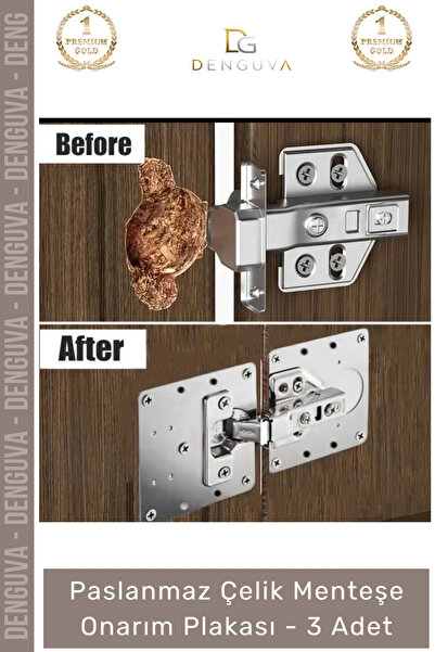 Denguva # Hingerepair Stainless Furniture Cabinet Door Repair Strong Metal Fi...