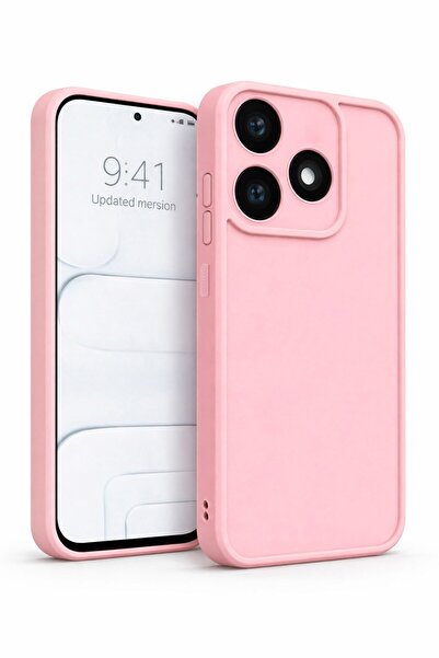 Vissona Tecno Spark10-4G/Spark10C Uyumlu Kamera Çıkıntılı Mat Silikon Telefon...