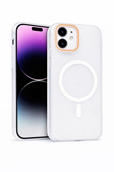 Vissona iPhone 11 Kılıf – MagSafe Uyumlu – Mat Sert Arka Kapak Telefon Kılıfı