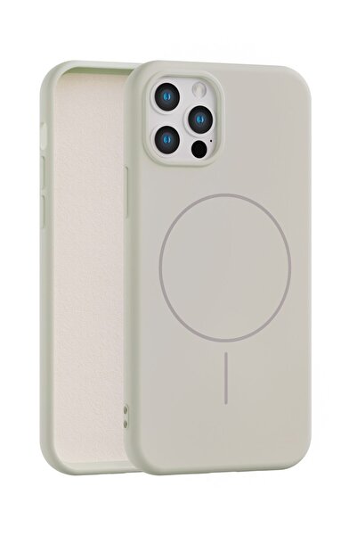 Vissona iPhone 13 Pro Uyumlu İçi Kadife Magsafe Wireless Şarj Özellikli Telef...