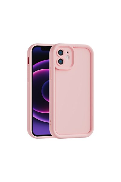 Vissona iPhone 12 MİNİ Kılıf – Kamera Çıkıntılı – Mat Silikon Telefon Kılıfı