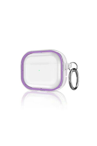 magicool حافظة Airpods Pro 2 (الجيل الثاني) شفافة لامعة - أرجواني