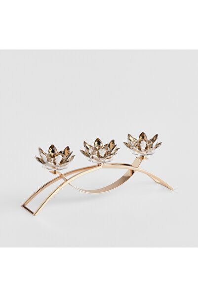 HomeVibes CRISTAL SHINE TRIO Candle Holder