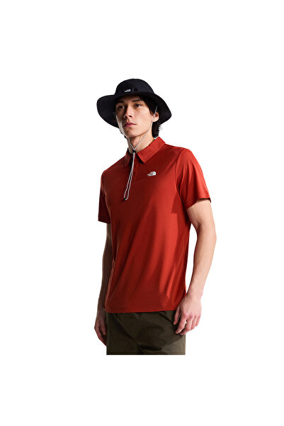 THE NORTH FACE Tanken Erkek Kırmızı Outdoor Polo Yaka T-Shirt NF0A2WAZG6I1