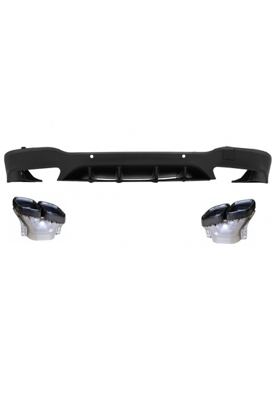Angels Auto Difuzor Bara Spate compatibil cu Mercedes GLC X253 2015-2019 Desi...