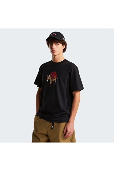 THE NORTH FACE M Donkey Taxi Χαλαρό Κοντομάνικο Μπλουζάκι - Ανδρικό Μαύρο T-s...